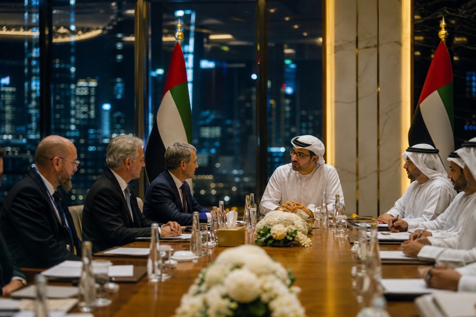 Governmental energy partnership discussions